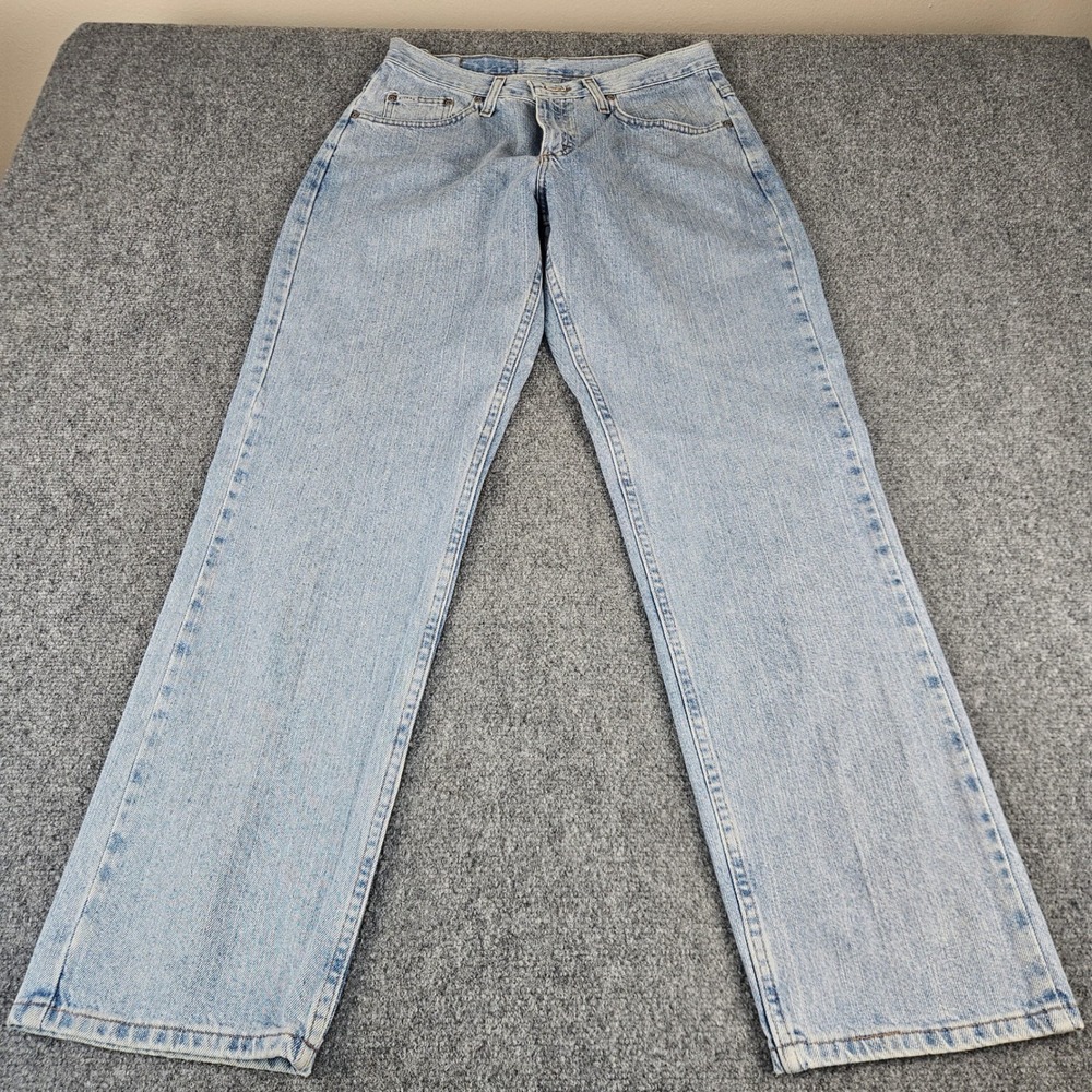 Riders by Lee Light Wash Straight Leg Denim Jeans 130208D Size 10M Mens